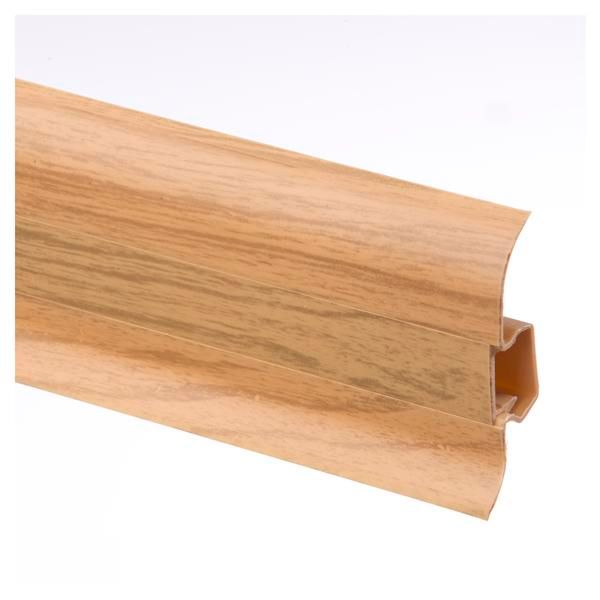 Lišta soklová PVC CEZAR PREMIUM Teak Tmavý M085
