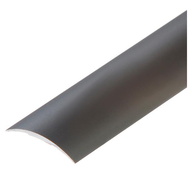Profil AL prechodový 30mm, elox Bronz tmavý 04, 2,7mm, samolepiaci oblý, LPK030K