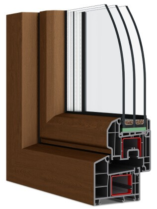 Plastové okno Smartline Elegance