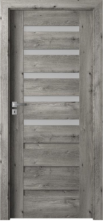Interiérové dvere PORTA VERTE PREMIUM D5, komplet so zárubňou