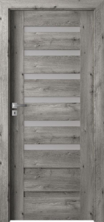 Interiérové dvere PORTA VERTE PREMIUM D6, komplet so zárubňou