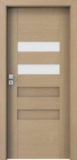 Interiérové dvere PORTA KONCEPT H2, komplet so zárubňou