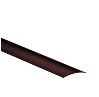 Profil AL prechodový 40mm, elox Bronz tmavý 04, 2,7mm, samolepiaci oblý, LPK040K