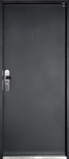 Bezpečnostné bytové dvere SECURIDO hladké, antracit, F3/E